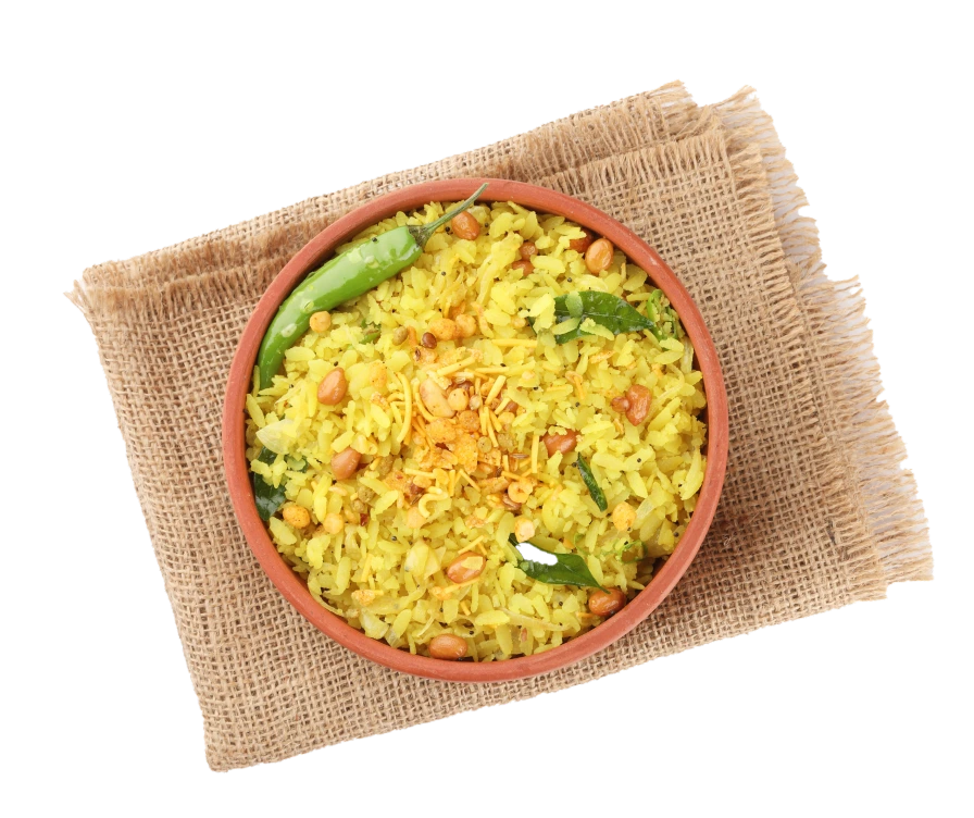Quick and easy Instant Poha Mix, perfect for making a flavorful, light poha breakfast in minutes with a blend of spices and vegetables.