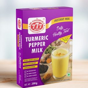 777 TURMERIC PEPPER MILK MIX 200G