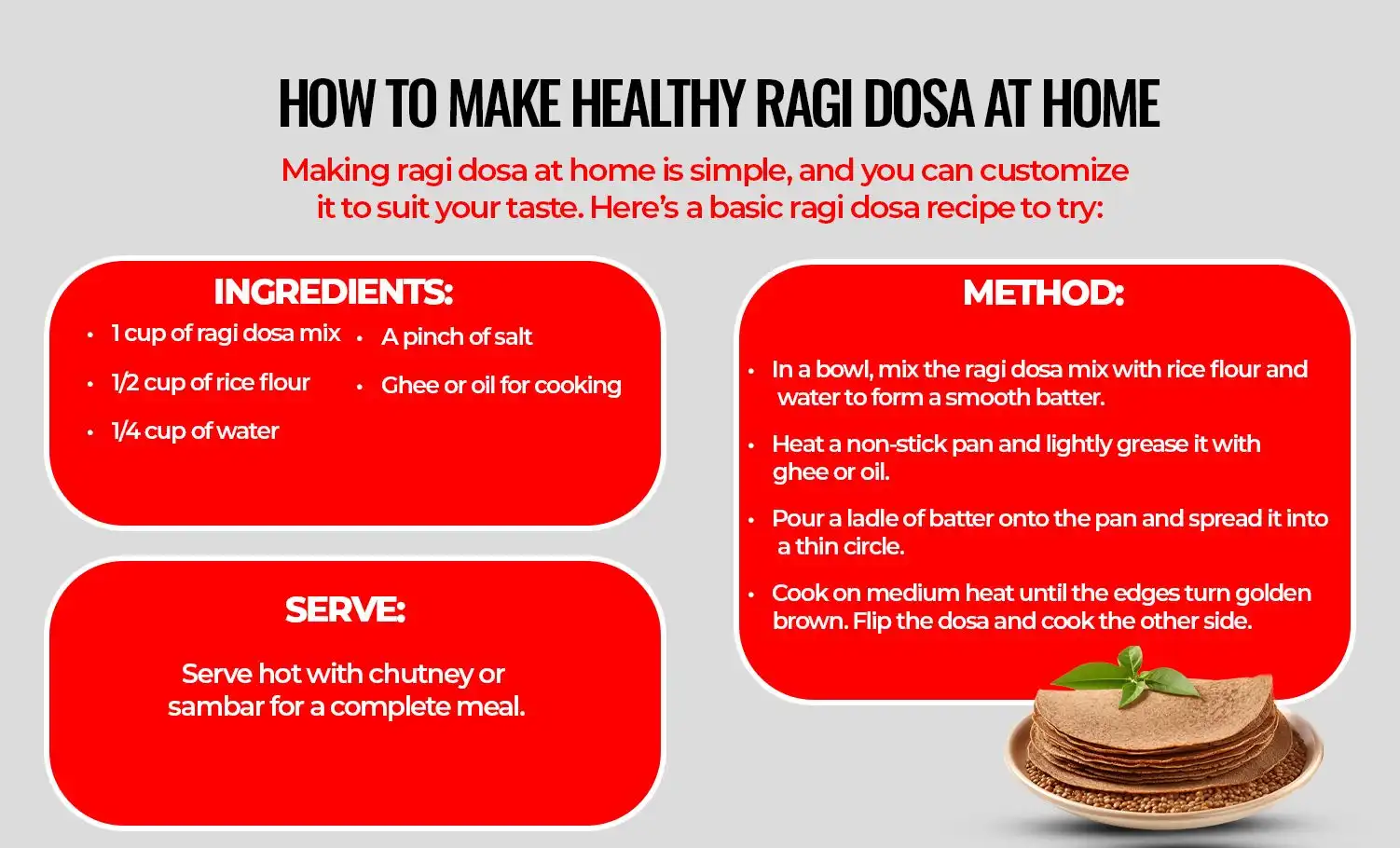 Is Ragi Dosa Good for Weight Loss