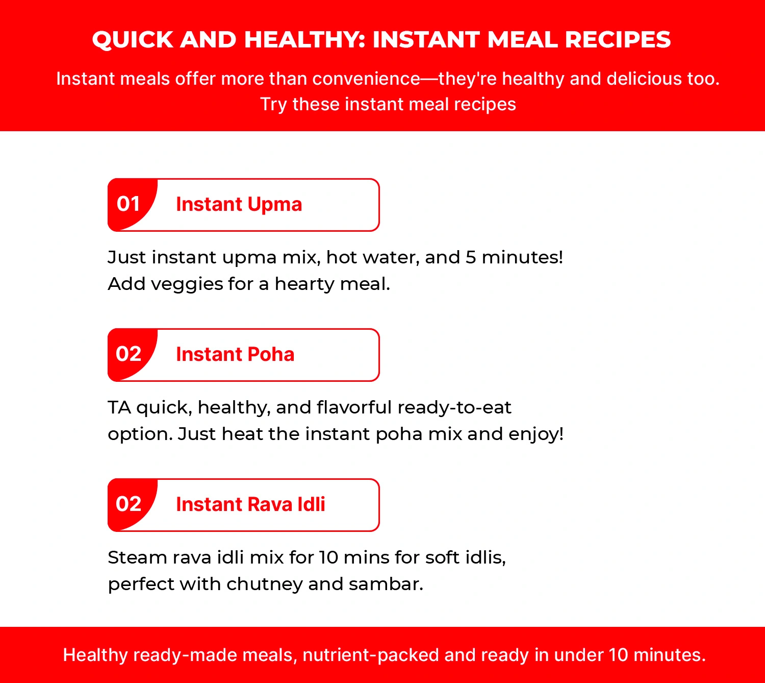 Art of Instant Meals