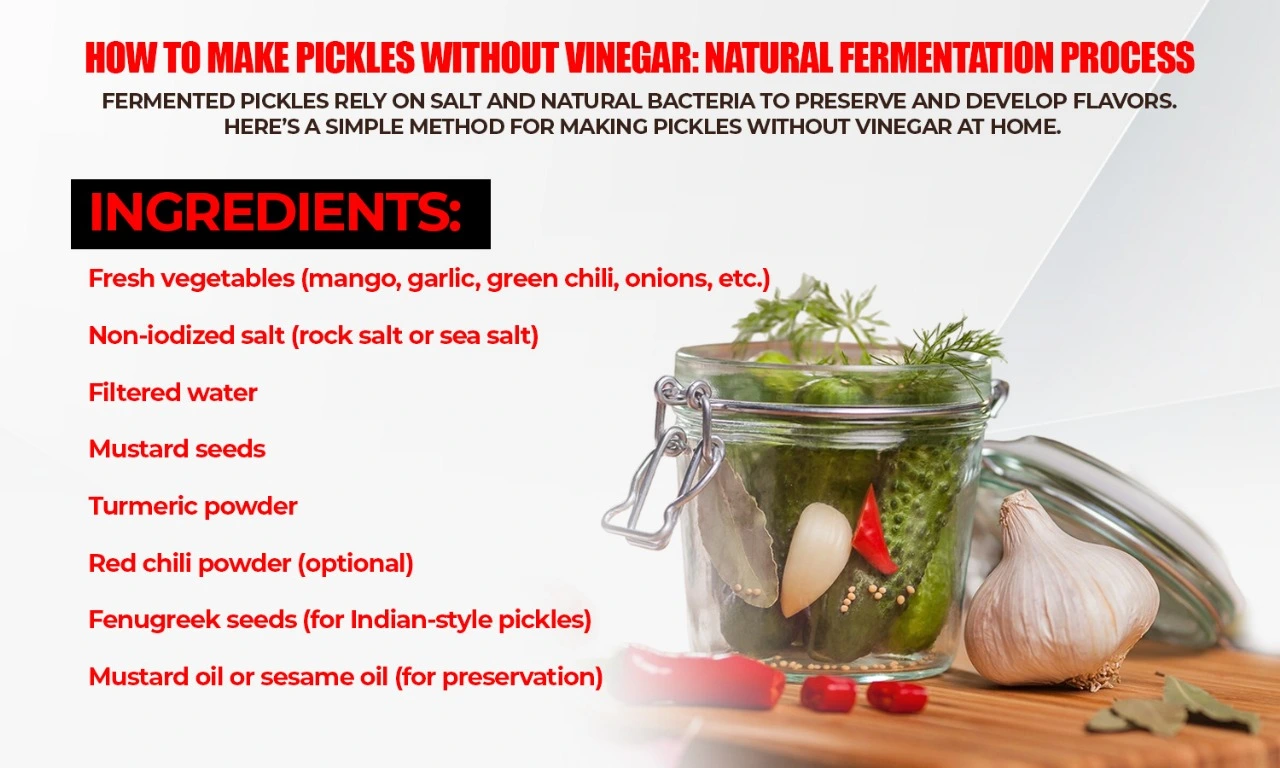 pickles without vinegar