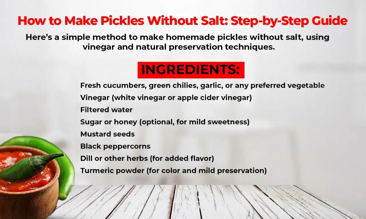 Can You Make Pickles Without Salt?