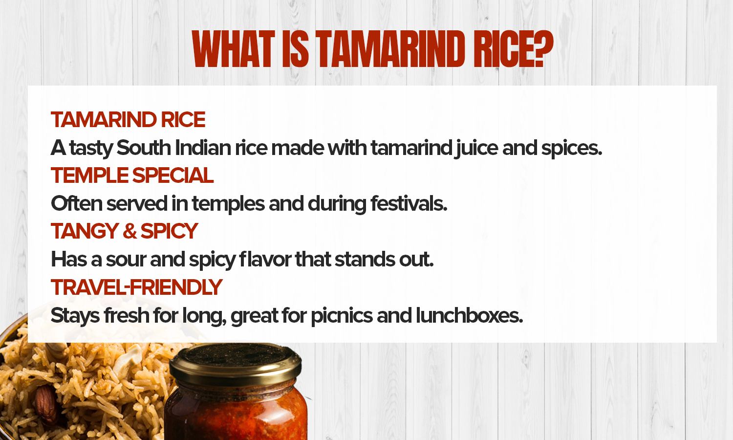 Puliyodharai Rice Paste