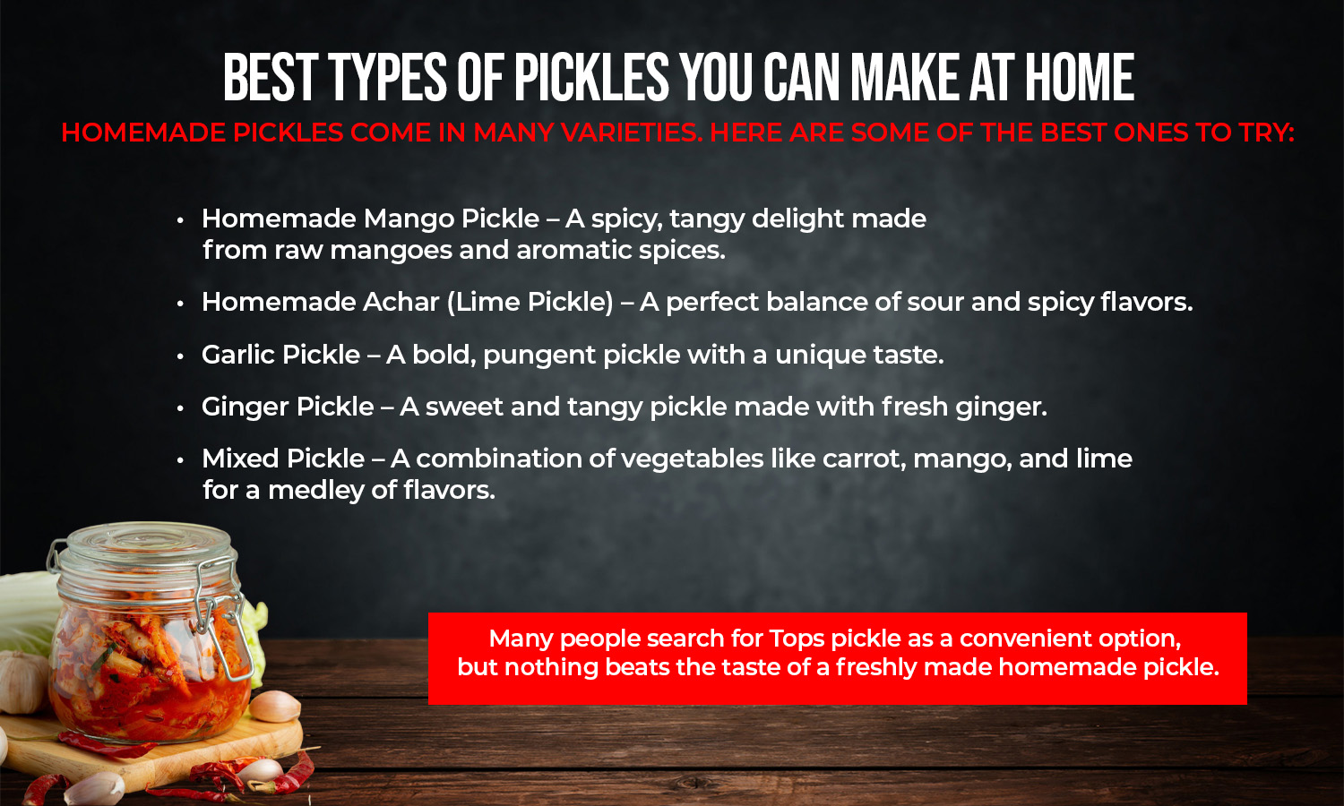 How to make pickles at home