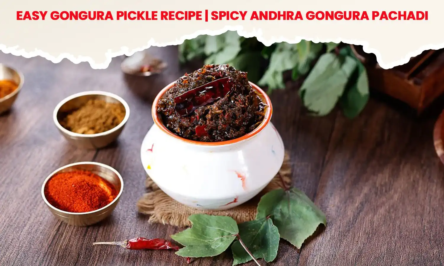 Gongura Pickle Recipe