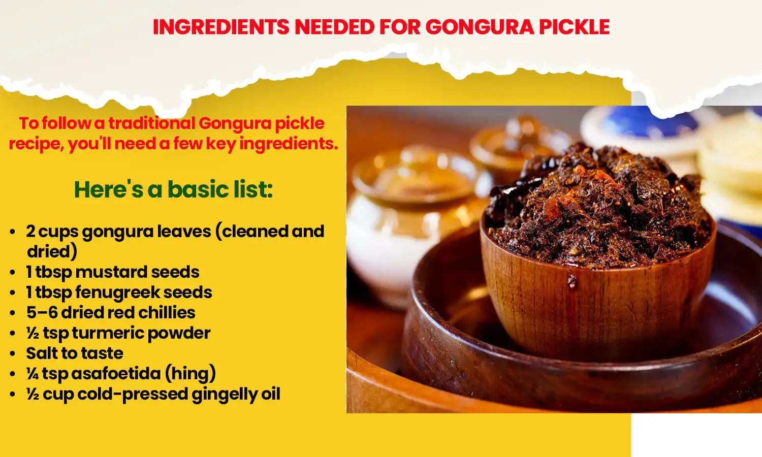 Gongura Pickle Recipe