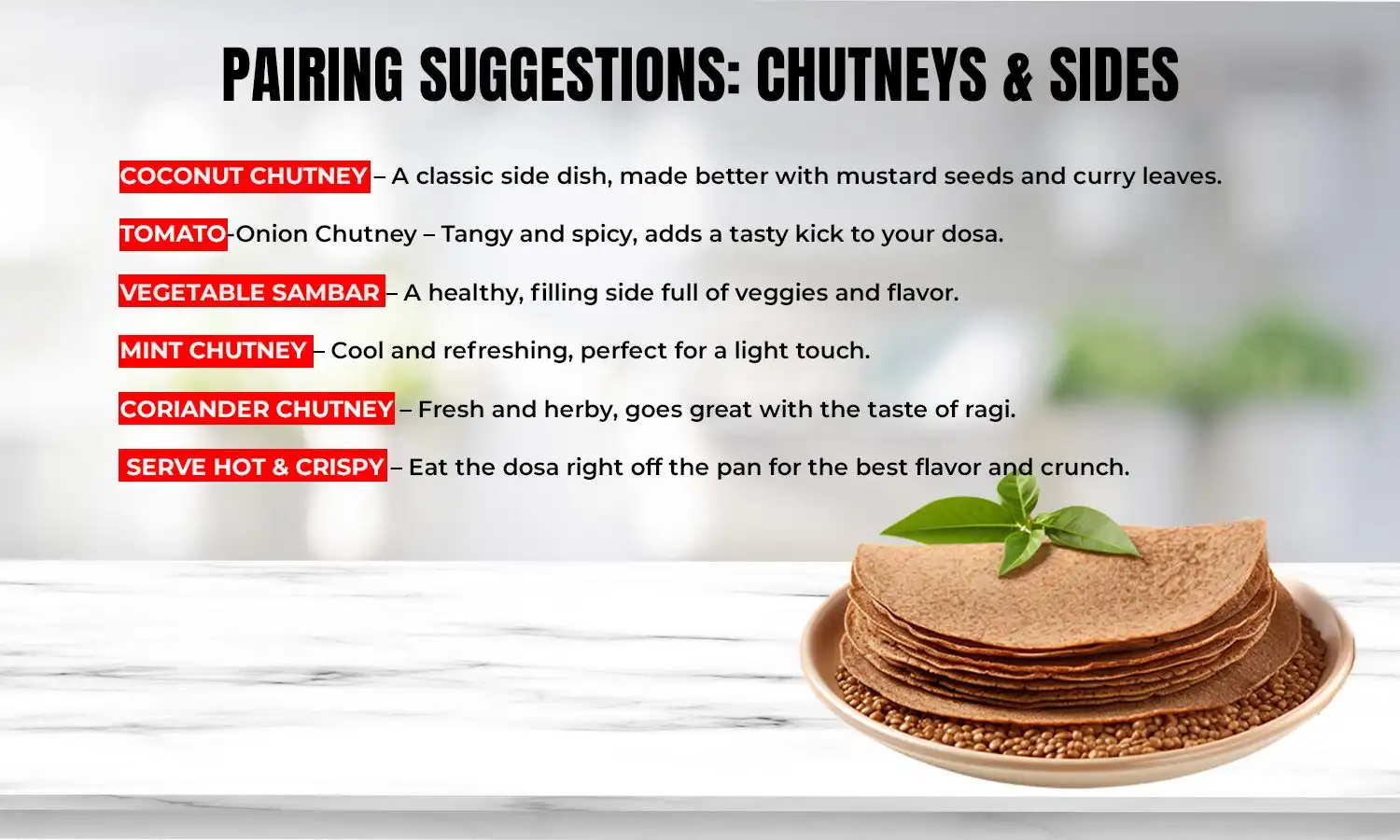 Ragi Dosa Recipe Instant