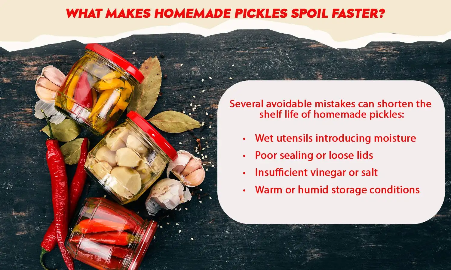 shelf life of homemade pickles