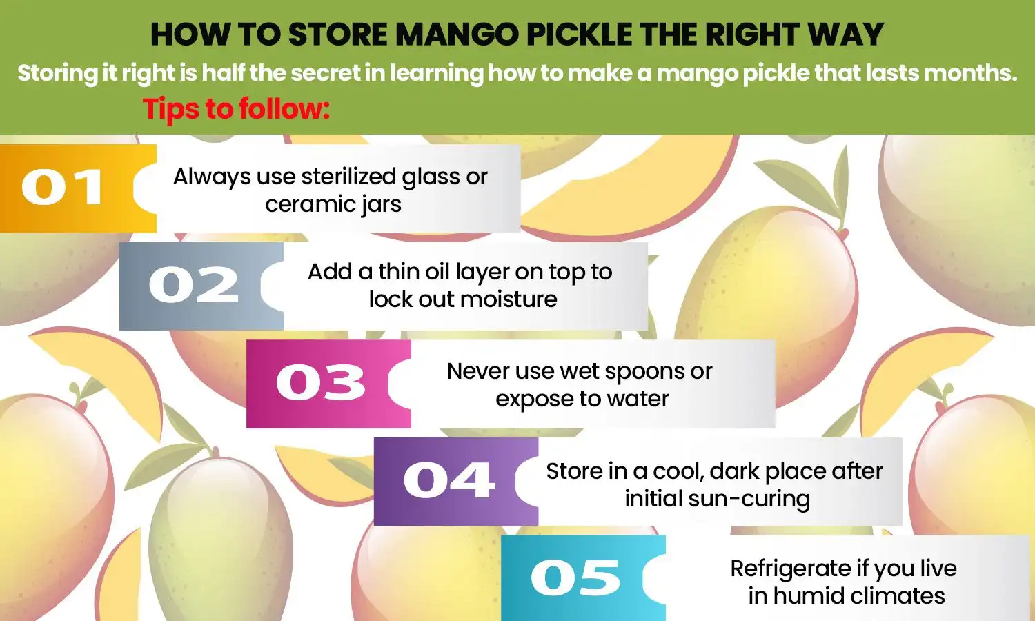 How to Make a Mango Pickle