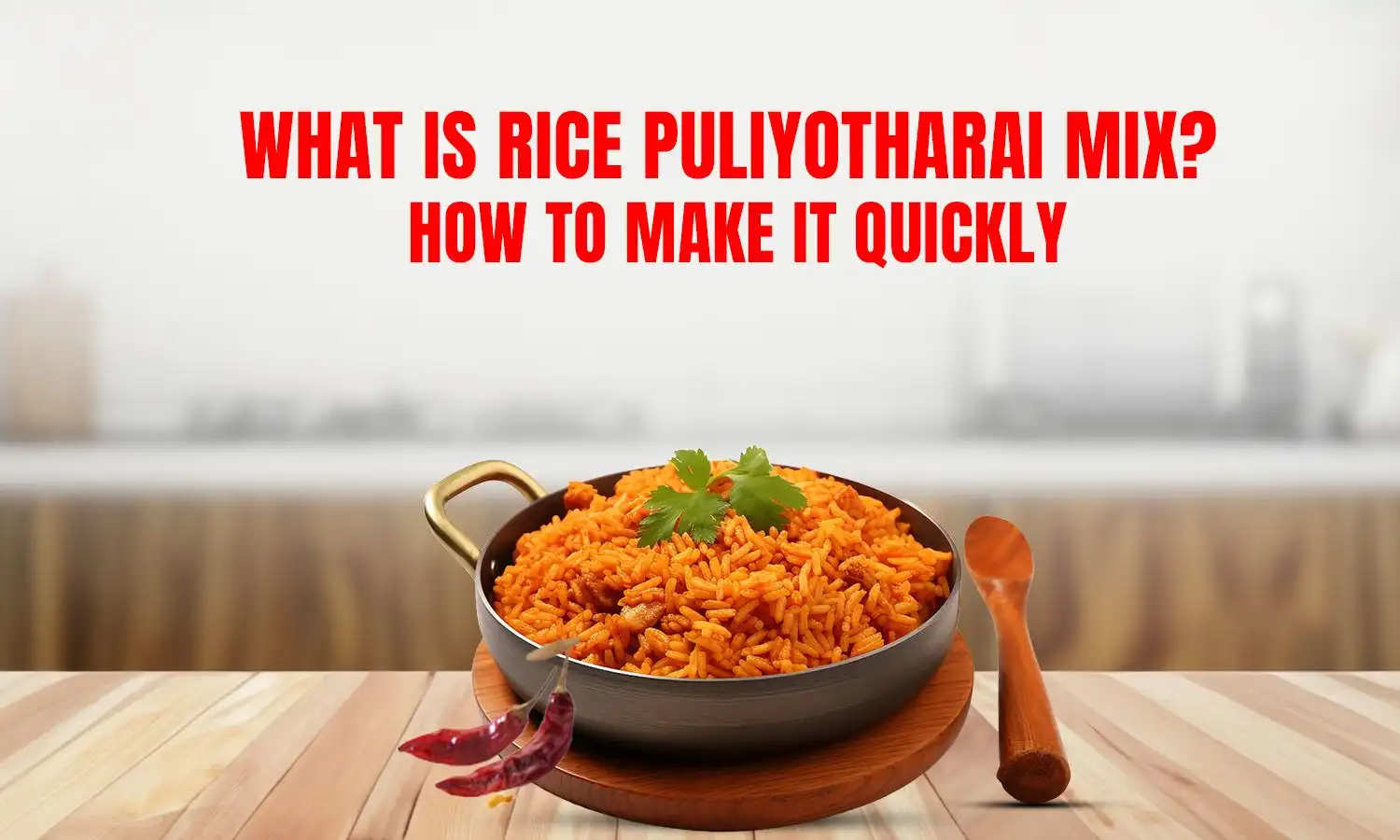 Rice Puliyotharai Mix