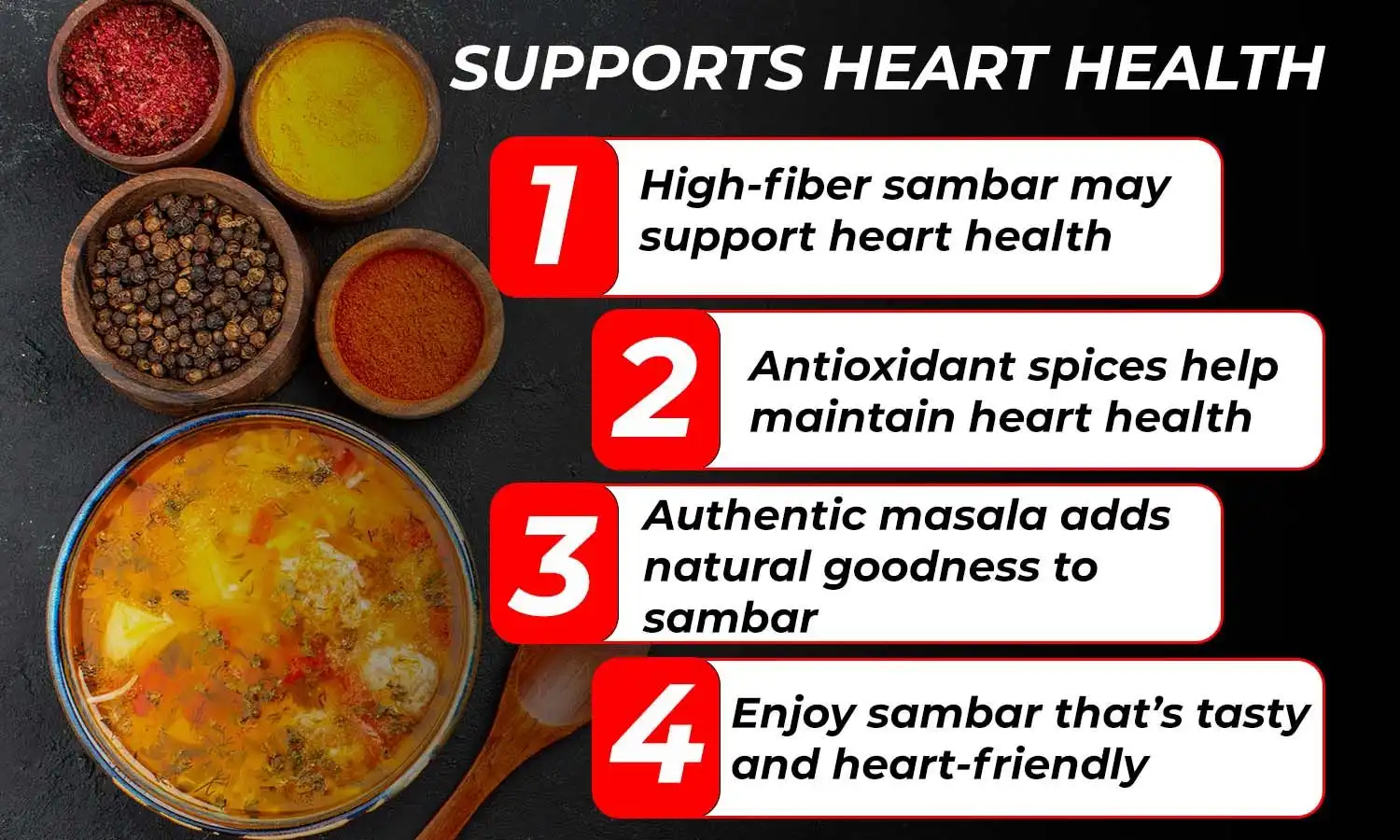 Sambar Powder Uses