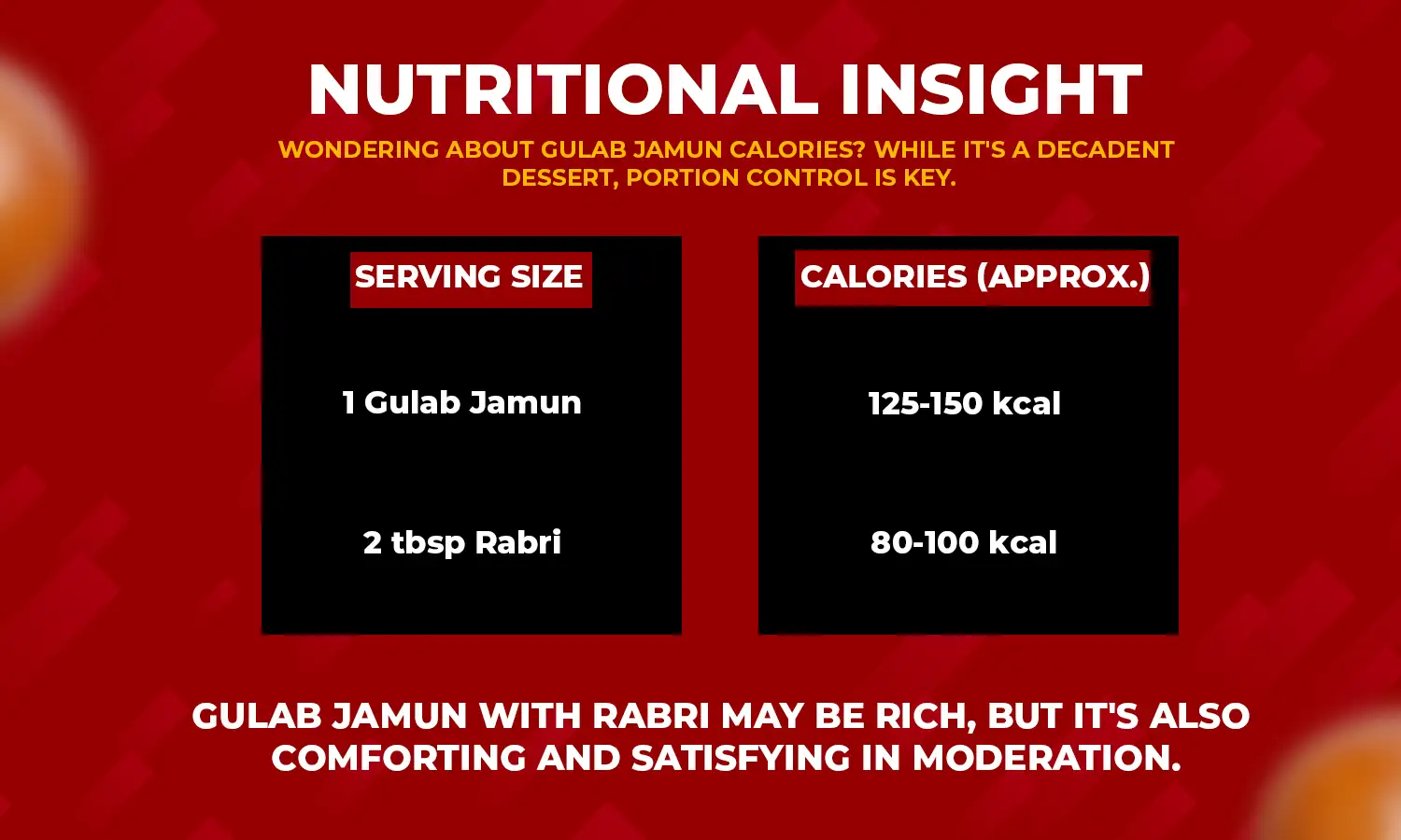 gulab jamun with rabri