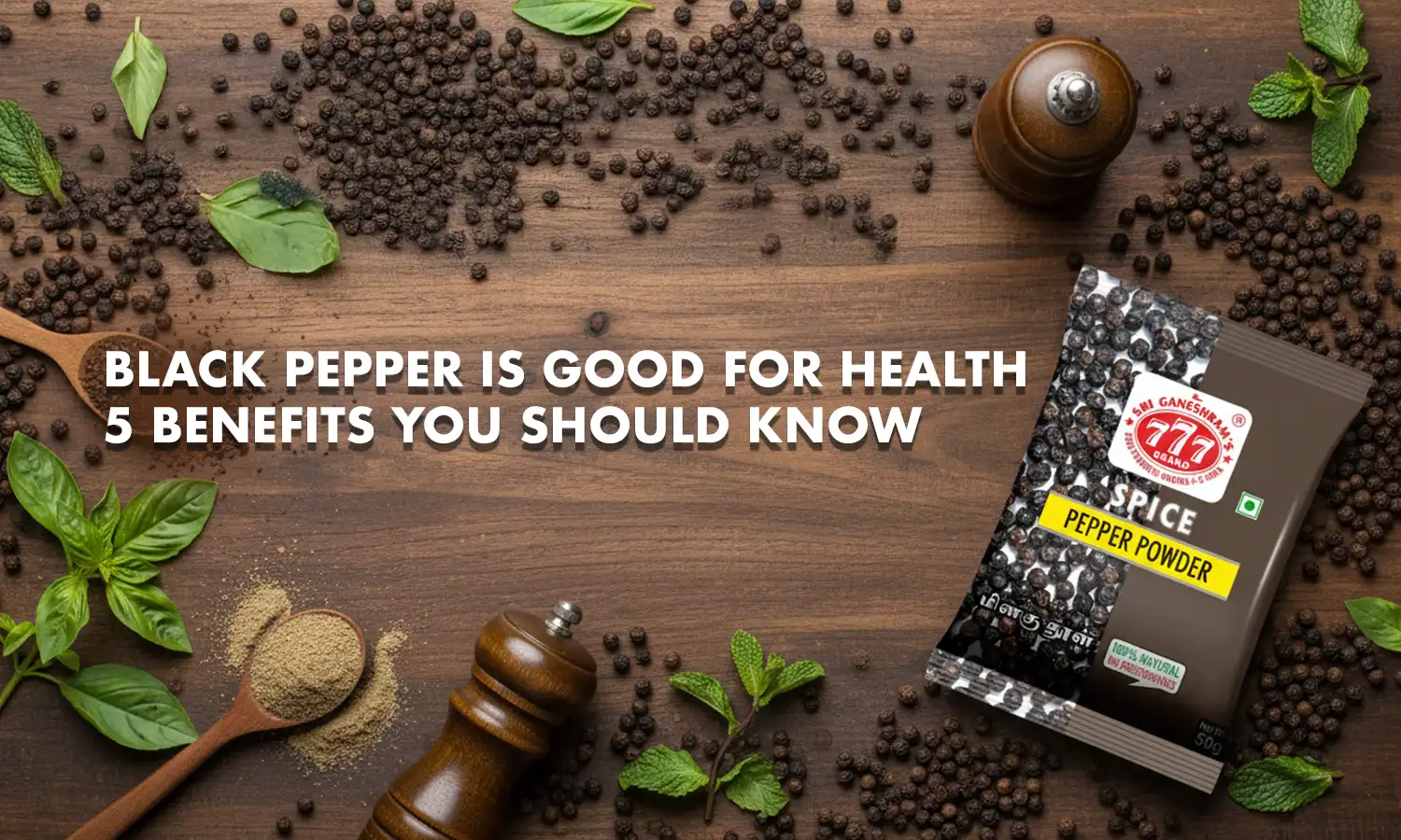 black pepper is good for health