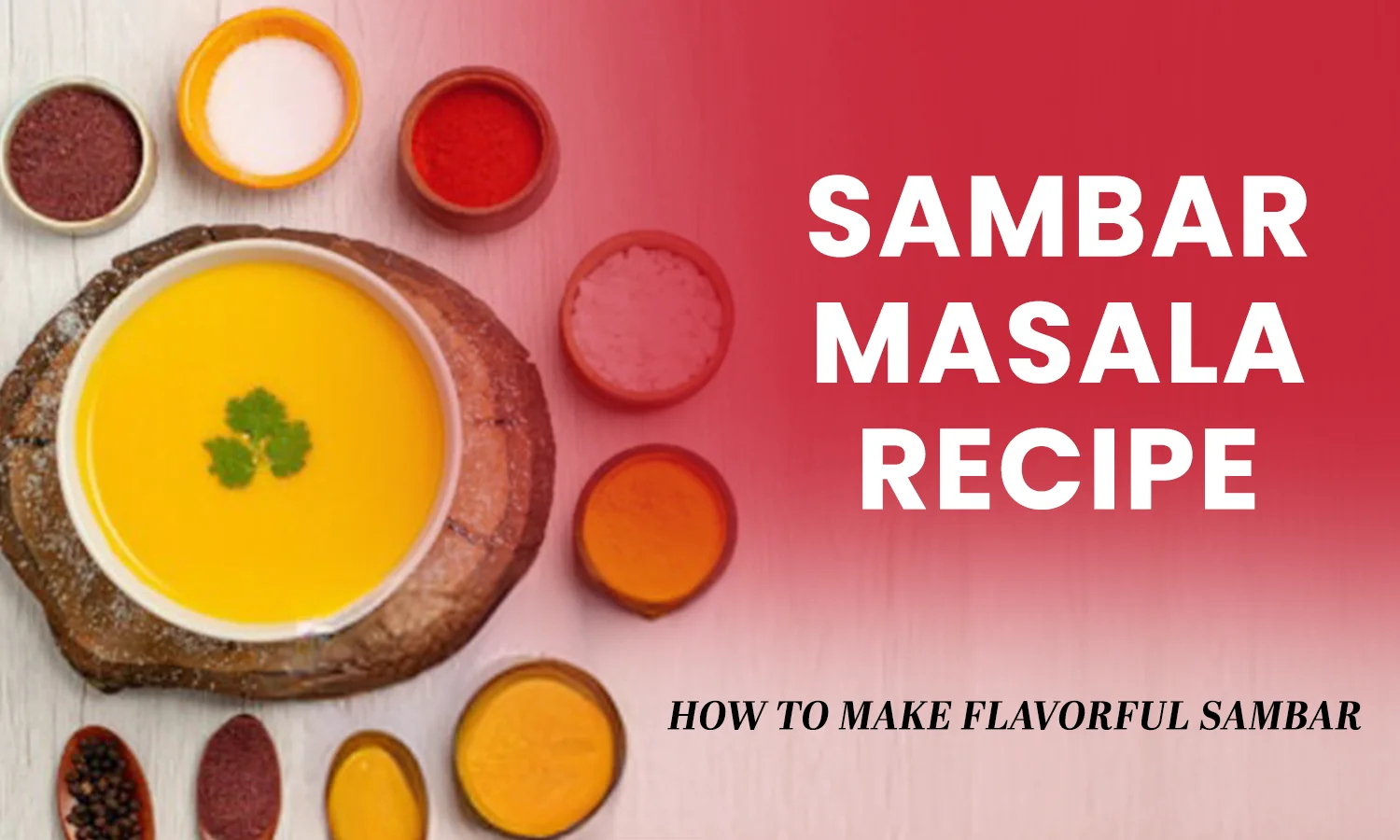 Sambar Masala Recipe