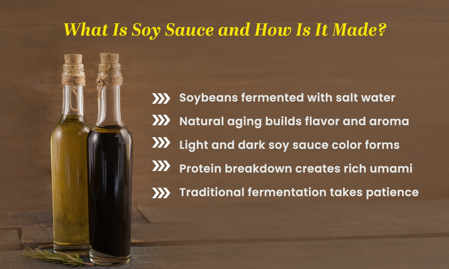 Light And Dark Soy Sauce