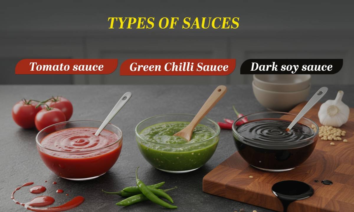 types of sauces